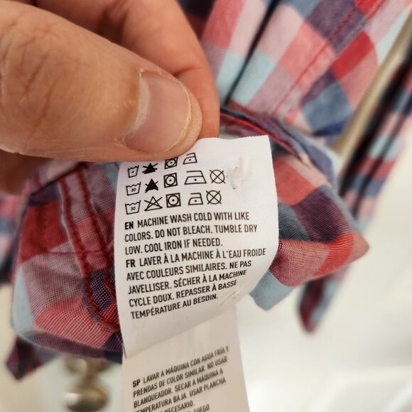 AEO Seriously Soft 100% Cotton Button Down Shirt - Picture 6 of 6